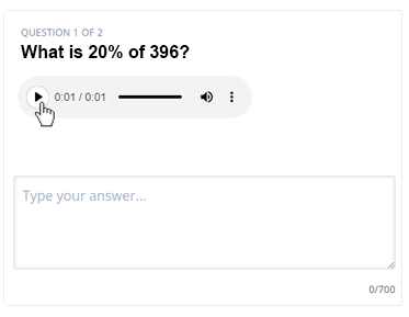 Spoken questions